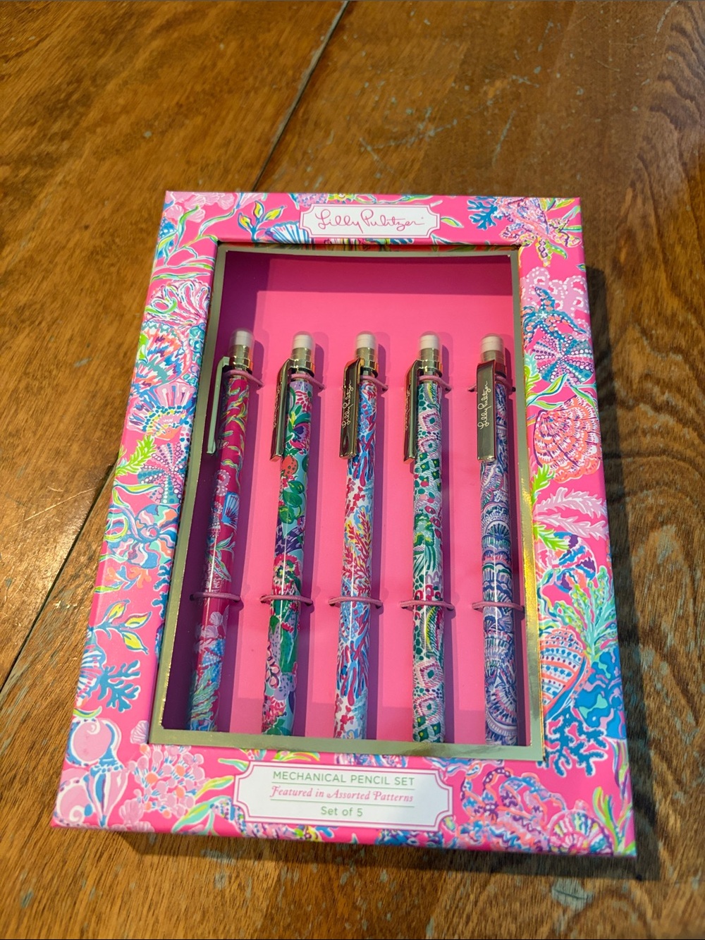 Lilly Pulitzer mechanical pencil set NWT NIP